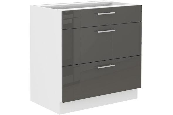 Szafka dolna 3 szuflady 80 D 3S PREMIUM BOX